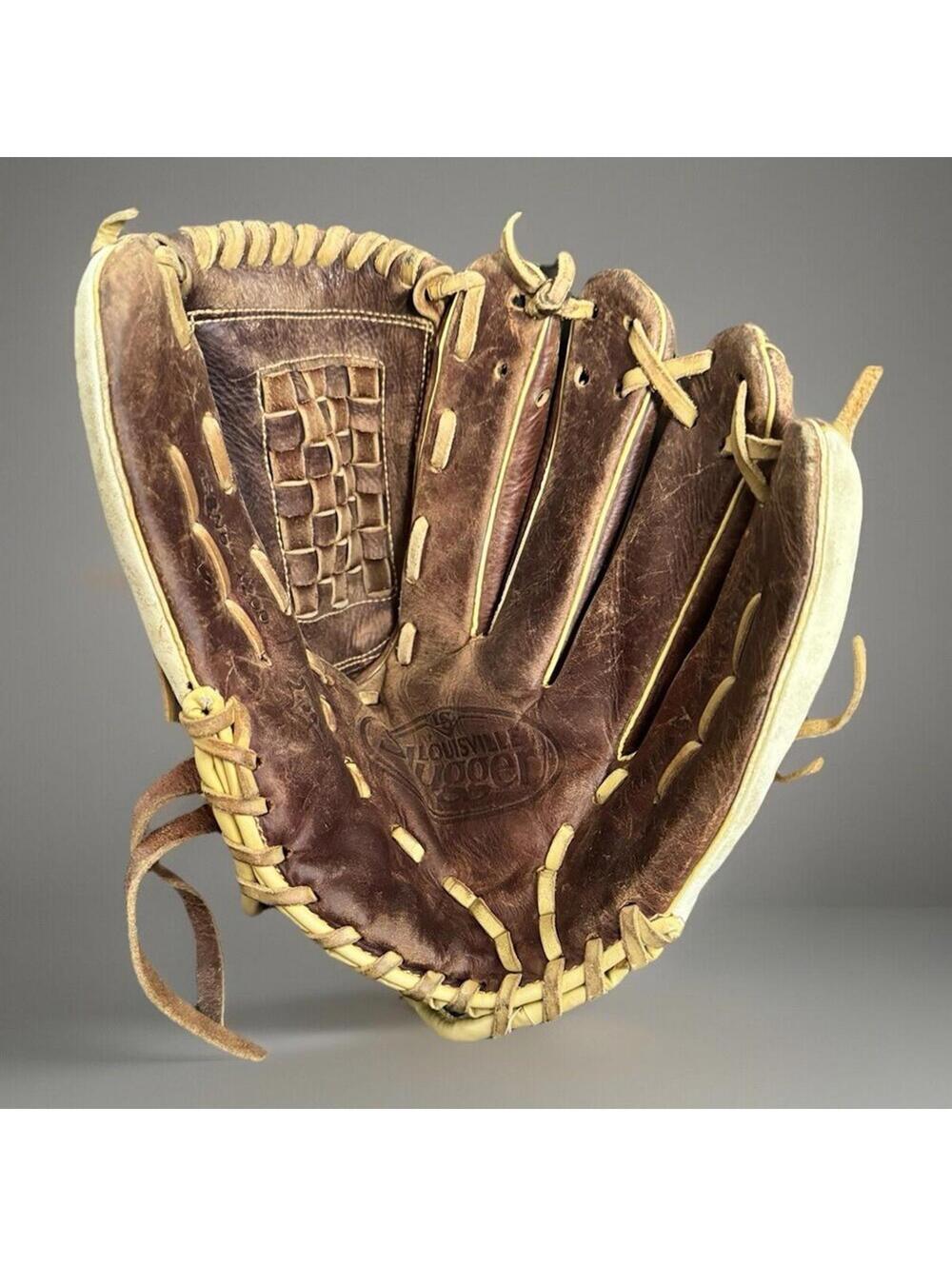 SPORTS GLOVE Louisville Slugger Select Omaha Baseball Glove Brown Leather